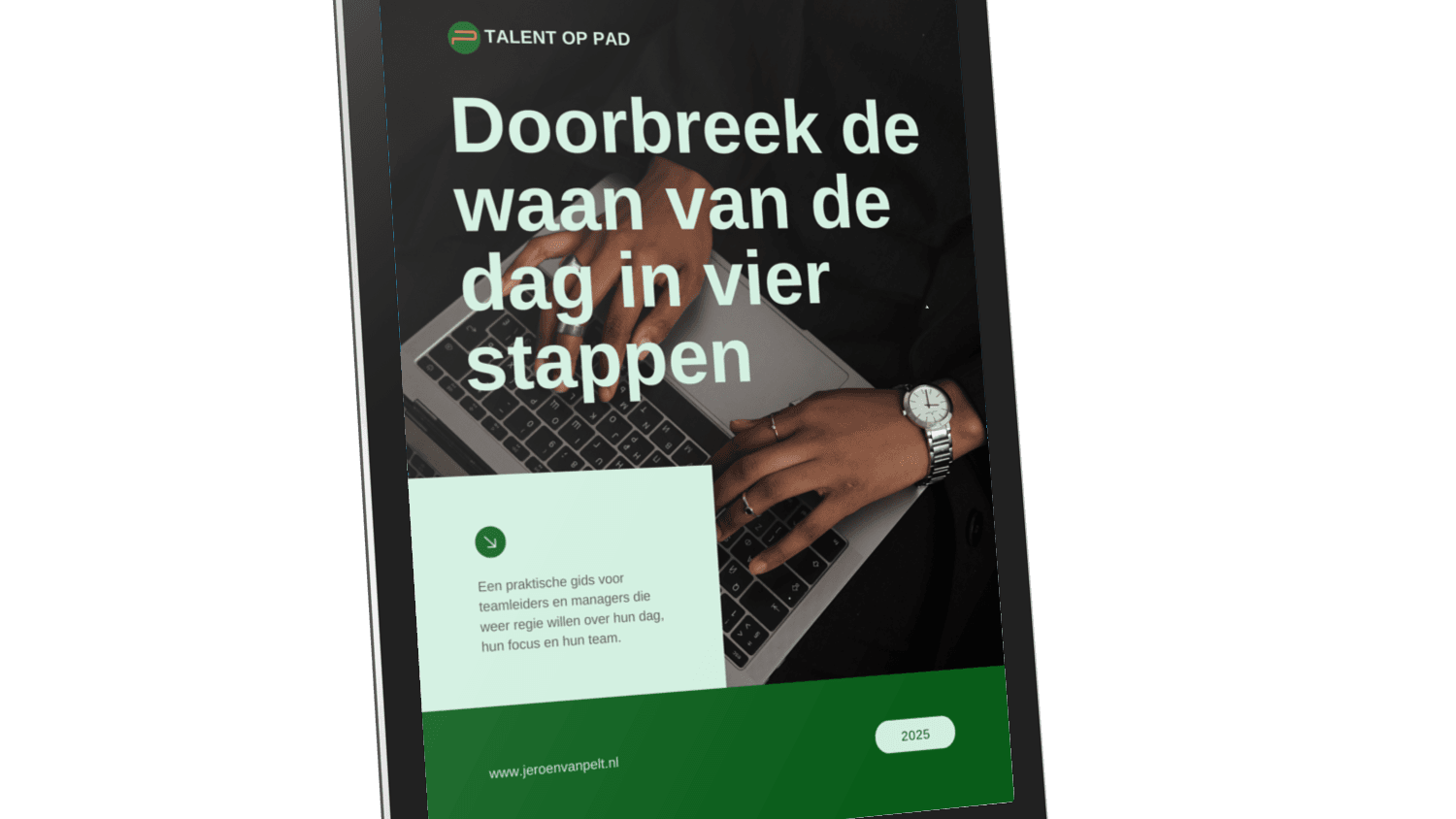 E-book: Doorbreek de waan van de dag in vier stappen